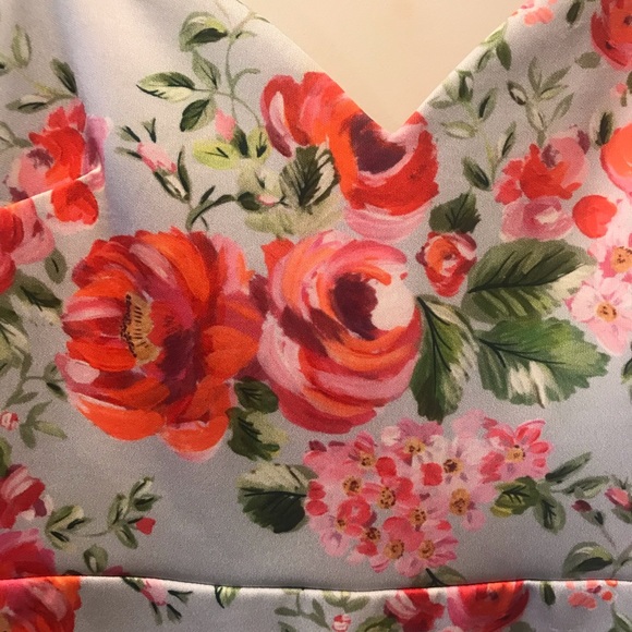 ASOS Flowery Blue Dress - Picture 8 of 8